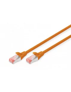 DIGITUS Digitus Professional DK-1644  005/OR przewód krosowy/kabel sieciowy, SFTP, PIMF, Cat6, LSOH, CU, AWG 27/7, długość 0,5 m, kolor pomarańczowy DK-1644-005/OR - Kable miedziane - miniaturka - grafika 2