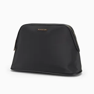 Kosmetyczka Damska Podróżna Duża Pojemna Na Zamek PUCCINI Czarna QML006-1 - Kosmetyczki, organizery i kuferki Kosmetyczka Damska Podróżna Duża Pojemna Na Zamek PUCCINI Czarna QML006-1 - Kosmetyczki, organizery i kuferki - miniaturka - grafika 1