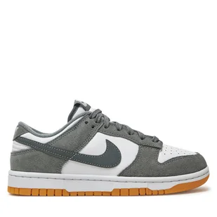 Sneakersy Nike Dunk Low FV0389 100 Szary - Sneakersy damskie - miniaturka - grafika 1