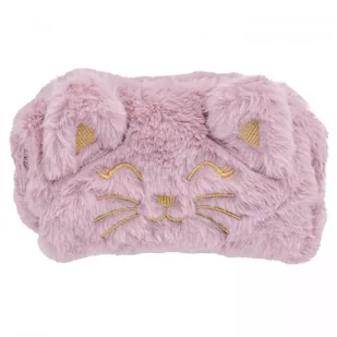Astra Piórnik Szkolny Saszetka Miękka Puszysta Z Uszami Etui Na Przybory Szkolne Fluffy Kitty - Piórniki - miniaturka - grafika 1