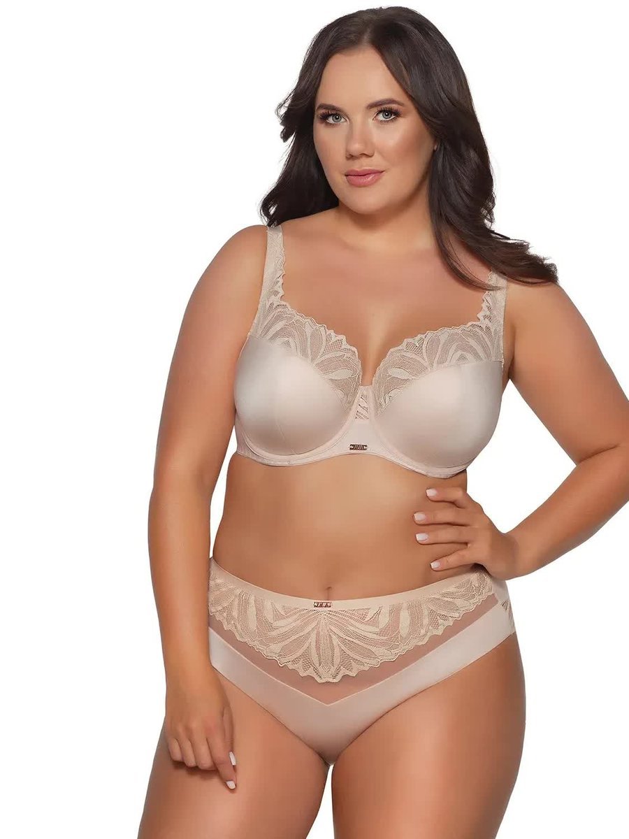 Ava Lingerie Biustonosz 2105 BEI Beżowy 75 H
