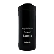 Kubki termiczne - Kubek termiczny z grawerem Dr.Bacty Notus 360 ml -  czarny - miniaturka - grafika 1