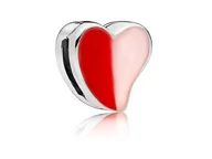 Charmsy - Pandora Valerio.pl Rodowany srebrny charms koralik reflexions serce serduszko heart srebro 925 BEAD191RH BEAD191RH - miniaturka - grafika 1