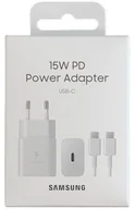 Ładowarki do telefonów - Samsung Common White 15W Power Adapter - miniaturka - grafika 1