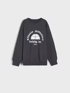 Swetry dla chłopców - Sinsay - Bluza - szary - miniaturka - grafika 1