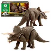 Figurki dla dzieci - Jurassic World Triceratops Obrońca Środowiska Figurka Dinozaur Eko 43 cm - miniaturka - grafika 1