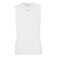 Koszulki męskie - Męska koszulka bez rękawów CRAFT ADV ESSENCE SL TEE 2 M 1914794-900000 – Biały - miniaturka - grafika 1