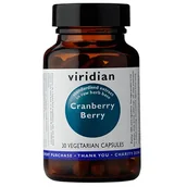Układ moczowy i płciowy - VIRIDIAN Viridian Żurawina ekstrakt x 30 kaps - miniaturka - grafika 1