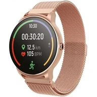 Smartwatch - Forever Forevive 2 SB-330 Różowe złoto - miniaturka - grafika 1