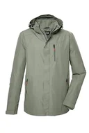 Kurtki męskie - killtec Męska kurtka funkcyjna/kurtka outdoorowa z odpinanym kapturem KOS 32 MN JCKT, jasnooliwkowa, 4XL, 42920-000 - miniaturka - grafika 1