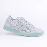 Trampki damskie - Sportowe damskie trampki GOODIN GD-XW-1004 skóra ażurek lekkie mięta 38 - miniaturka - grafika 1