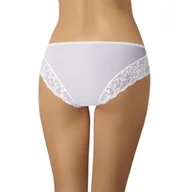 Majtki damskie - Majtki bawełniane koronkowe Katie białe, Teyli - miniaturka - grafika 1