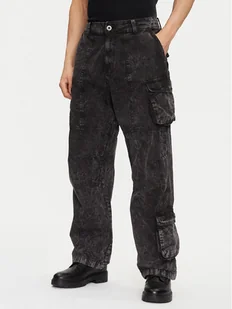 Alpha Industries Jeansy Canvas Acid Pant 156212 Czarny Regular Fit - Spodnie męskie - miniaturka - grafika 1