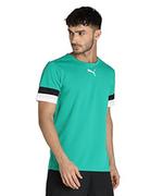 Koszulki męskie - PUMA PUMA Koszulka męska Teamrise Jersey Pepper Green-puma Black-puma White 3XL 704932 - miniaturka - grafika 1