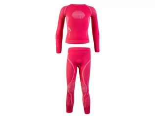 Pozostała odzież narciarska - Zestaw termoaktywny UYN VISYON JUNIOR UW SET Sweet Pink - grafika 1
