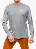 Bluzy sportowe męskie - Bluza wspinaczkowa The North Face Outdoor Graphic L/S - monument grey - miniaturka - grafika 1