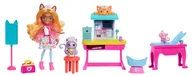 Figurki dla dzieci - Enchantimals Lecznica Weterynarz Lekarz Koty Hlh22 - miniaturka - grafika 1