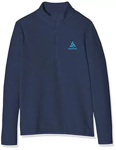 ODLO dziecięca bluza Midlayer 1/2 zip ROYALE KIDS, diving Navy, 128 541829 - Odzież sportowa dziecięca - miniaturka - grafika 1