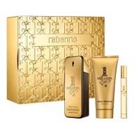Zestawy perfum męskich - Paco Rabanne Zestaw 1 Million Men Woda toaletowa + Żel pod prysznic + Mini woda toaletowa 100 ml - miniaturka - grafika 1