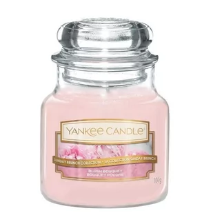 Yankee Candle Świeca zapachowa mały słój blush bouquet 104g - Świece - miniaturka - grafika 1