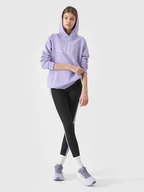 Legginsy - Legginsy bawełniane elastyczne dziewczęce 4F - miniaturka - grafika 1