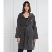 Szlafroki damskie - BOSS BLACK Szlafrok PLAIN | Relaxed fit - miniaturka - grafika 1