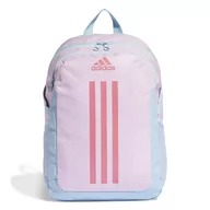 Plecaki - Adidas, Plecak sportowy Power Backpack, IL8448, Różowo-niebieski - miniaturka - grafika 1