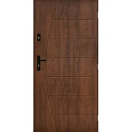 Drzwi zewnętrzne - Drzwi zewnętrzne NEPTUN Orzech 80 prawe - miniaturka - grafika 1