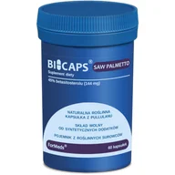 Suplementy naturalne - ForMeds BICAPS SAW PALMETTO Palma Sabałowa (60 kaps) FMS-147 - miniaturka - grafika 1