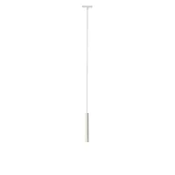 Lampy sufitowe - QAZQA Nowoczesna biała lampa wisząca do systemu szynowego jednofazowego - Slimline Keno - miniaturka - grafika 1