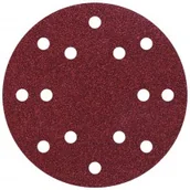 Materiały ścierne - Wolfcraft Krążki ścierne samoprzyczepne korund śr. 150 mm granulacja 120 (5szt.) 1843000 - miniaturka - grafika 1