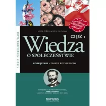 Operon Odkrywamy na nowo Wiedza o społeczeństwie Podręcznik wieloletni Część 1 Zakres rozszerzony - Operon - Podręczniki dla liceum - miniaturka - grafika 1