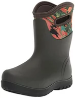 Kalosze damskie - BOGS Damskie kalosze Neo-Classic Mid Waterproof, Szczotka do dzikich zwierząt, ciemno, 40 EU - miniaturka - grafika 1