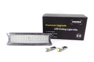 Żarówki samochodowe - BMW E46 lampka podsufitki tył LED 1200lm +2x 65lm W5W - miniaturka - grafika 1