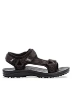 Sandały damskie - Jack Wolfskin Sandały Wave Breaker 4050291 Czarny - miniaturka - grafika 1