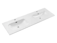 Umywalki - Umywalka meblowa Comad Fly 140x46 cm prostokątna biały połysk - miniaturka - grafika 1