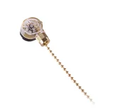 Wyłączniki światła i elektryczne - LP PRK0056 Złącze przełącznik łańcuszkowy 303 złoty LEC-PRK0056 - miniaturka - grafika 1