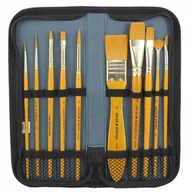 Pędzle - Zestaw pędzli w etui Simply syntetyczne 10 szt. DALER ROWNEY - miniaturka - grafika 1