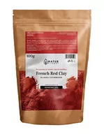 Maseczki do twarzy - NaturPlanet NaturPlanet czerwona glinka 100g - miniaturka - grafika 1