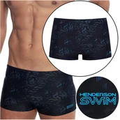 Kąpielówki męskie - HENDERSON Kąpielówki Męskie Czarne Zaroth 41320 Rozmiar XXL - miniaturka - grafika 1