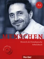 Książki do nauki języka niemieckiego - Hueber Menschen A2 Arbeitsbuch mit 2 CD - Anna Breitsameter, Glas-Peters Sabine, Pude Angela - miniaturka - grafika 1