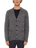 Swetry męskie - ESPRIT Sweter męski, 024/Dark Grey 5, XXL - miniaturka - grafika 1