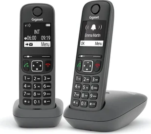 Gigaset AE690 Duo antracyt - Telefony stacjonarne - miniaturka - grafika 1