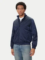 Kurtki męskie - Calvin Klein Jeans Kurtka bomber Harrington LV04RC516G Granatowy Regular Fit - miniaturka - grafika 1
