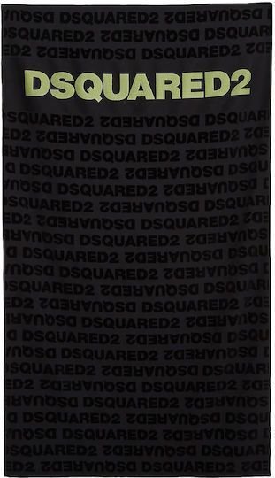telo mare męskie dsquared2 d7p006610 014 czarny/żółty