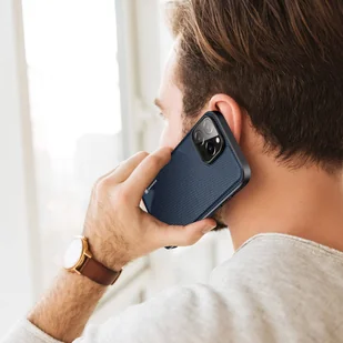 Dux Ducis Fino etui pokrowiec pokryty nylonowym materiałem iPhone 14 Pro niebieski - Etui i futerały do telefonów - miniaturka - grafika 9