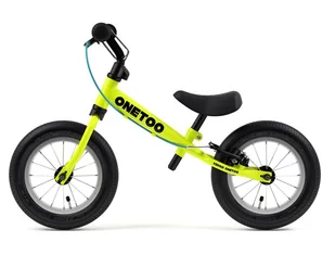Dziecięcy rowerek biegowy Yedoo  OneToo Lime - Rowerki biegowe - miniaturka - grafika 1