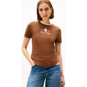 Koszulki i topy damskie - Tommy Hilfiger T-shirt VARSITY | Slim Fit - miniaturka - grafika 1