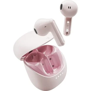 XMUSIC XTW300P Różowy - Słuchawki - miniaturka - grafika 1