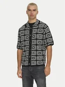 Koszule męskie - Only & Sons Koszula Bart 22033329 Czarny Relaxed Fit - miniaturka - grafika 1